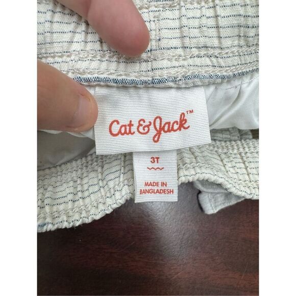 Cat & Jack Boys 3T Stripe Shorts - Picture 4 of 5